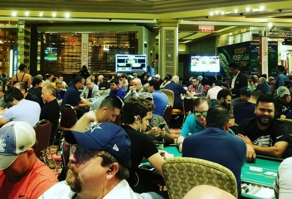 Borgata Poker Room Tables