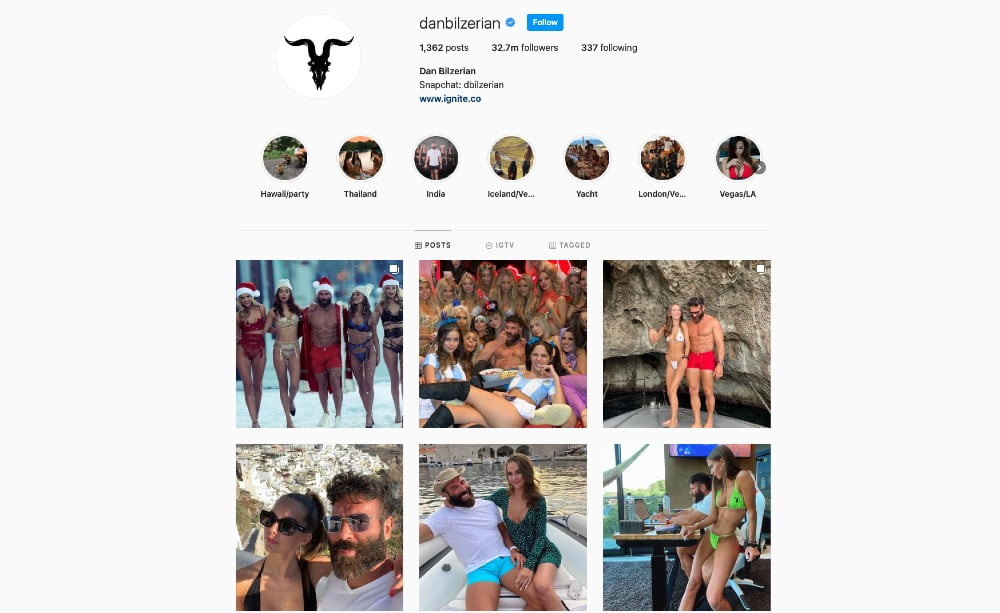 Dan Bilzerian Background