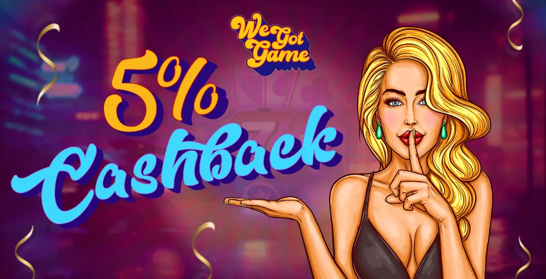 WeGotGame Daily Cashback